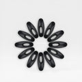 Hijab Safety Pins Black Scarf Pins Brooch Set Muslim Headscarf Accessories