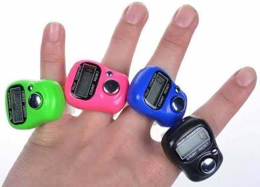Digital Tasbeeh Counter Islamic Zikr Counter Electronic Prayer Counter Finger Clicker