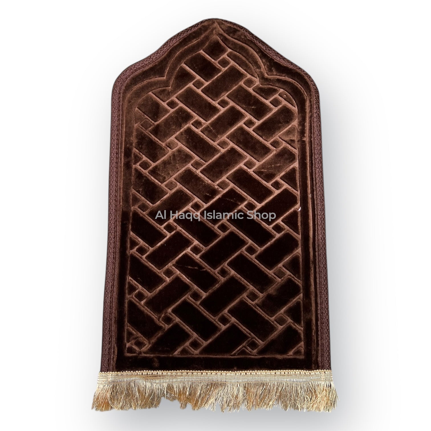 Kids Islamic Prayer Mat 35x60cm Mihrab Arch Design Muslim Salah Mat Small Rug