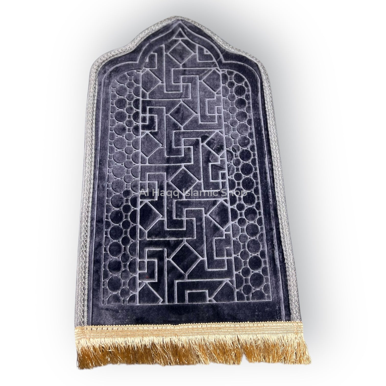 Kids Islamic Prayer Mat 35x60cm Mihrab Arch Design Muslim Salah Mat Small Rug