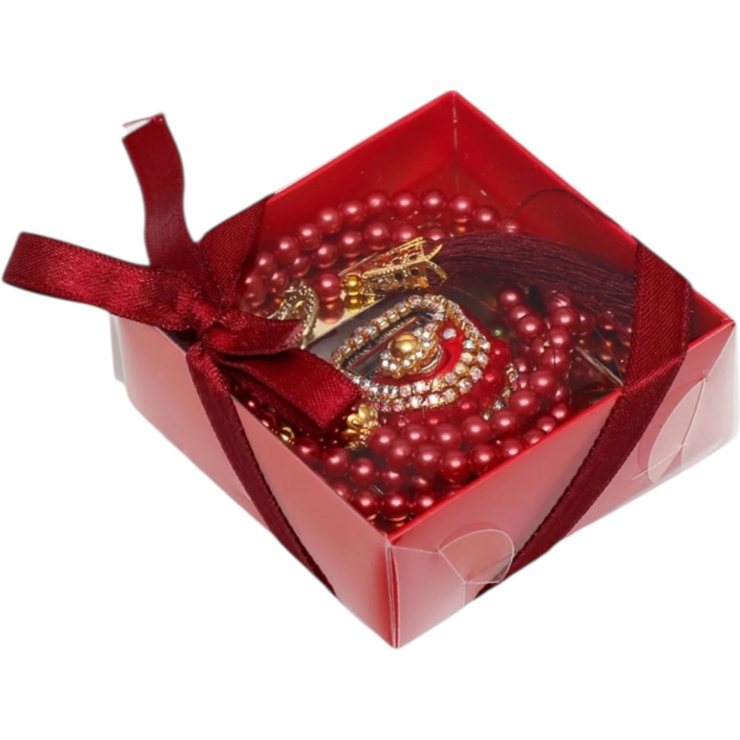 Pearl Tasbeeh & Counter Gift Set