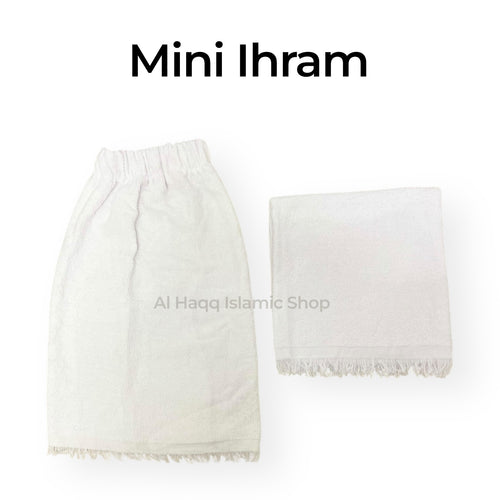 Baby Kids Ihram Set Turkish Cotton Hajj Umrah Islamic Pilgrimage Toddler Travel Set