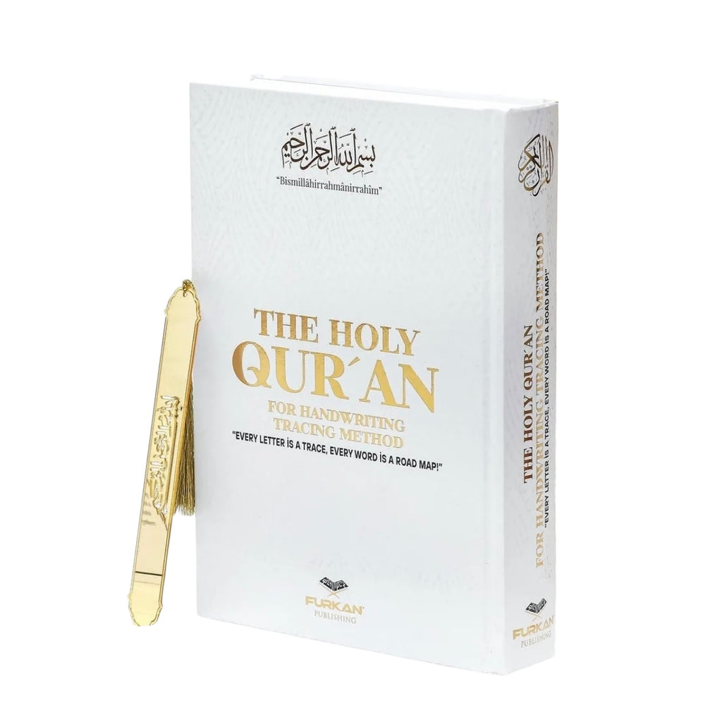 Tracing Quran Practice Quran Hardback 17x24cm Full Quran Write & Learn Islamic Book