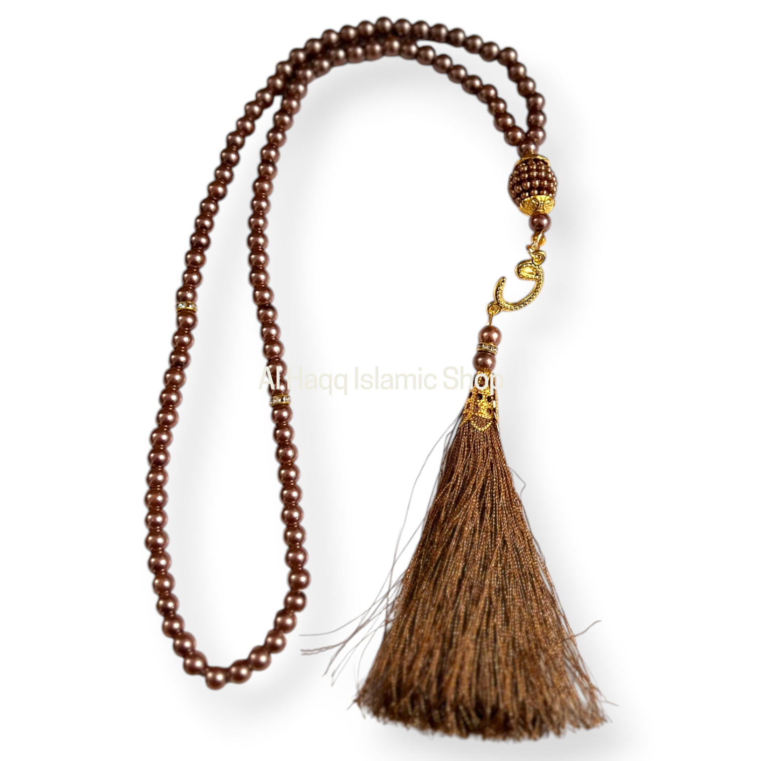 99 Pearl Islamic Prayer Beads Tasbeeh Misbaha Dhikr Muslim Rosary Beads