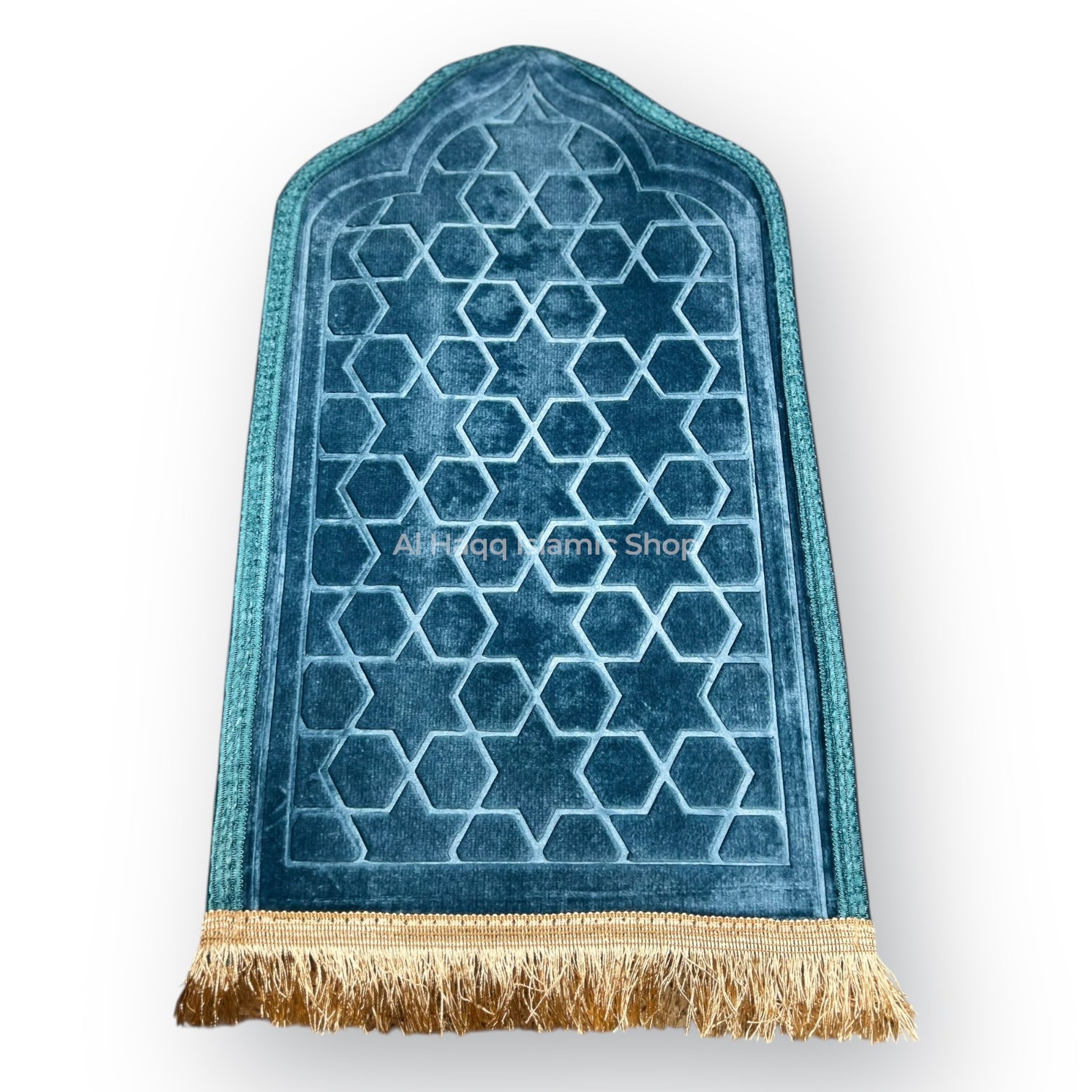 Kids Islamic Prayer Mat 35x60cm Mihrab Arch Design Muslim Salah Mat Small Rug