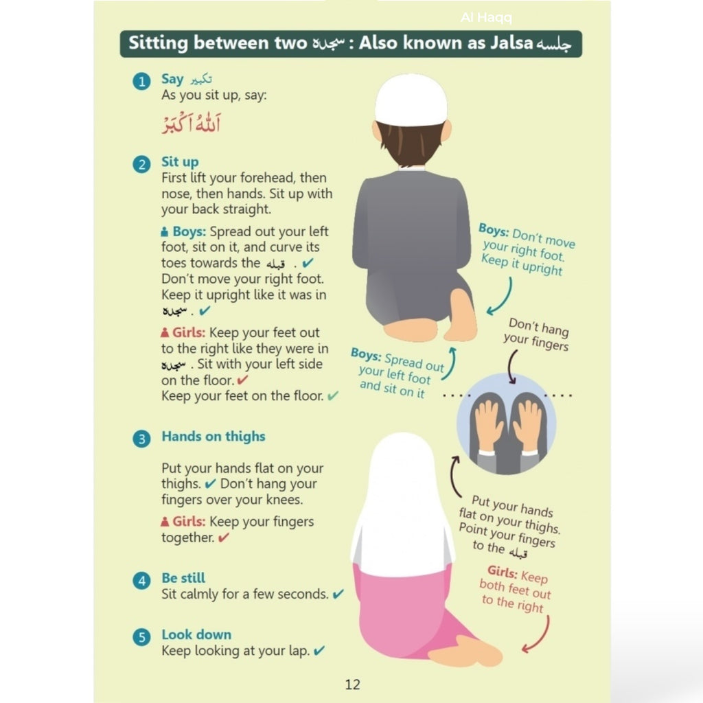 How to Pray Salah Beginner Guide English Islamic Prayer Book Step by Step Salah Guide