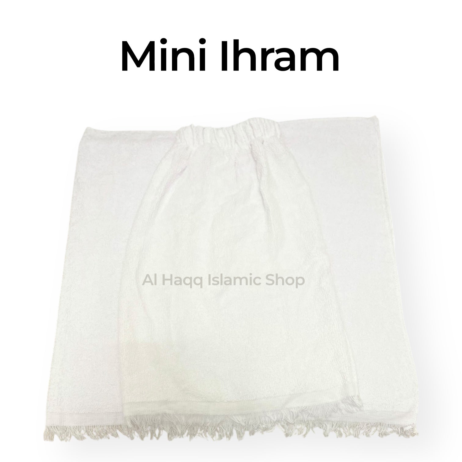 Baby Kids Ihram Set Turkish Cotton Hajj Umrah Islamic Pilgrimage Toddler Travel Set