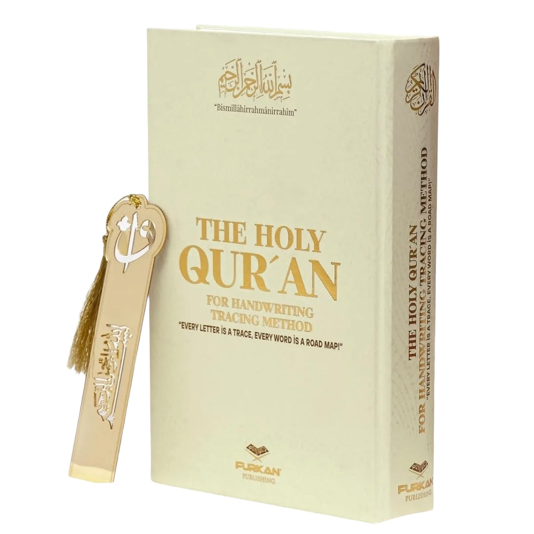 Tracing Quran Practice Quran Hardback 17x24cm Full Quran Write & Learn Islamic Book